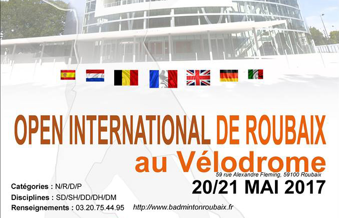 Résultats Open International de Roubaix (20 & 21 Mai 2017)