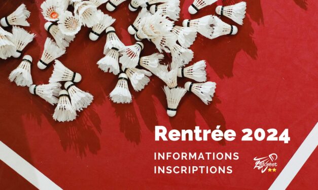 Rentrée saison 2024 – 2025